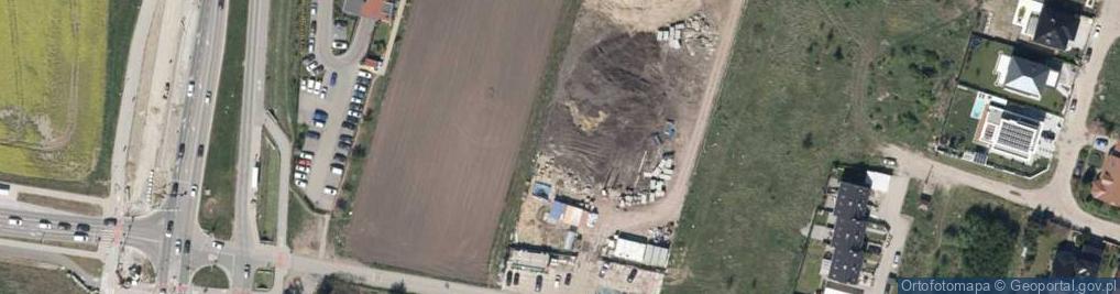 Zdjęcie satelitarne Zawiadowcza ul.