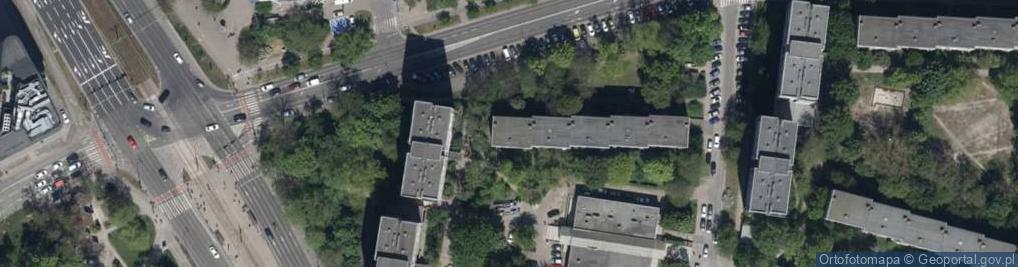Zdjęcie satelitarne Zachodnia ul.
