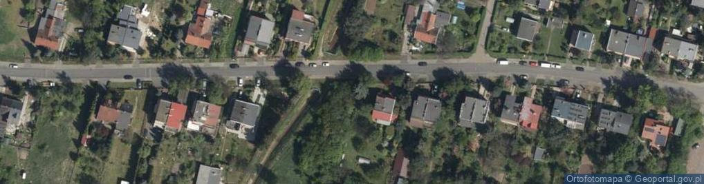 Zdjęcie satelitarne Zakopiańska ul.