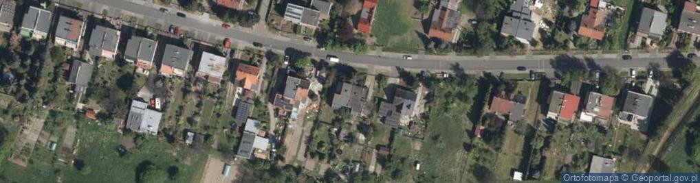 Zdjęcie satelitarne Zakopiańska ul.