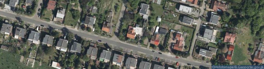 Zdjęcie satelitarne Zakopiańska ul.