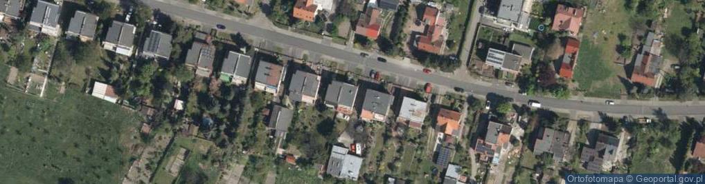 Zdjęcie satelitarne Zakopiańska ul.