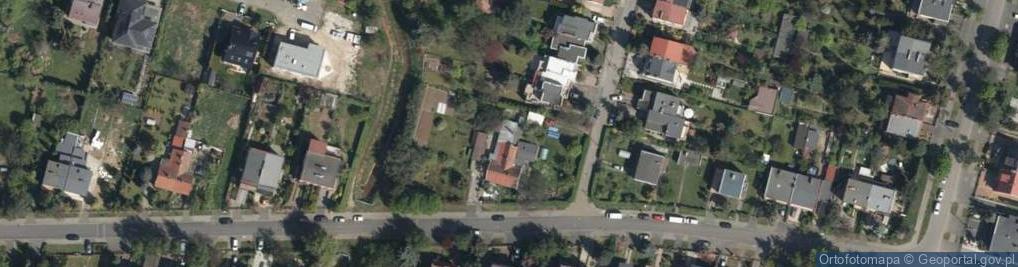 Zdjęcie satelitarne Zakopiańska ul.