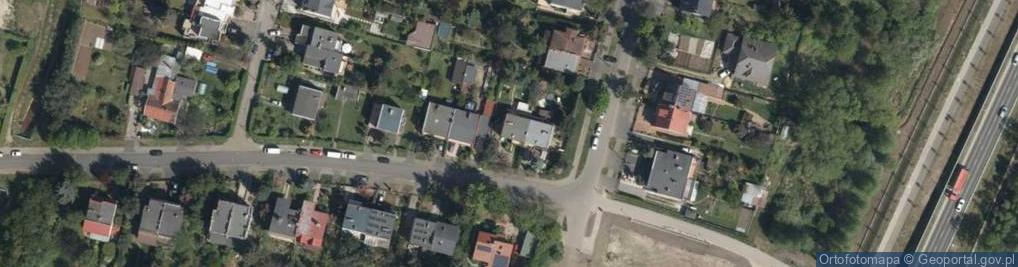 Zdjęcie satelitarne Zakopiańska ul.