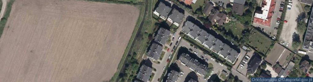 Zdjęcie satelitarne Zagony ul.