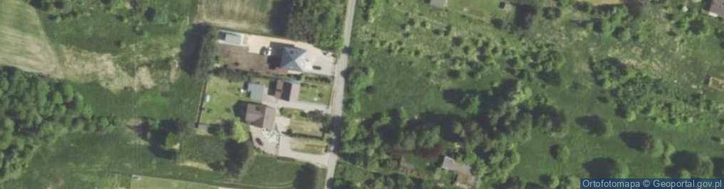 Zdjęcie satelitarne Zaniwie ul.