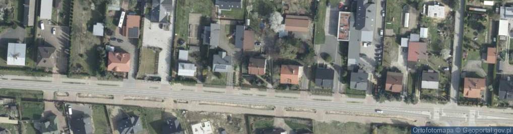 Zdjęcie satelitarne Zakręzie ul.