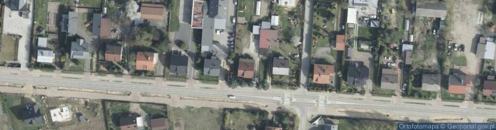 Zdjęcie satelitarne Zakręzie ul.