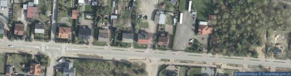 Zdjęcie satelitarne Zakręzie ul.