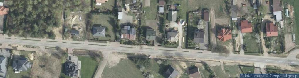 Zdjęcie satelitarne Zakręzie ul.