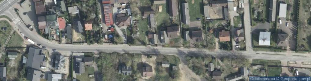 Zdjęcie satelitarne Zakręzie ul.