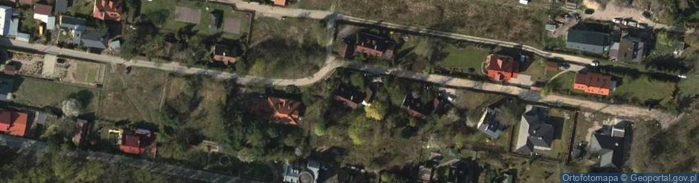 Zdjęcie satelitarne Zakątek ul.