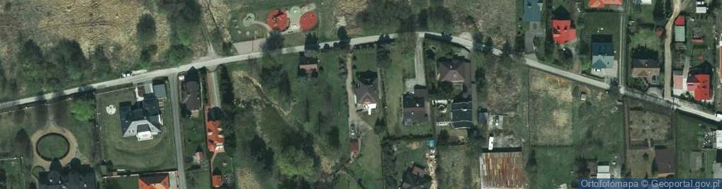 Zdjęcie satelitarne Zachodnia ul.