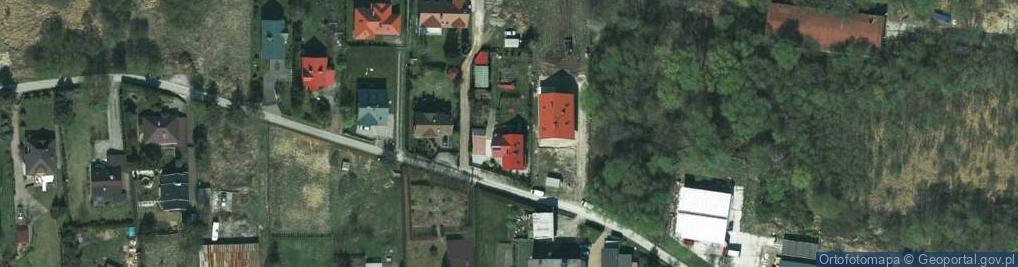 Zdjęcie satelitarne Zachodnia ul.