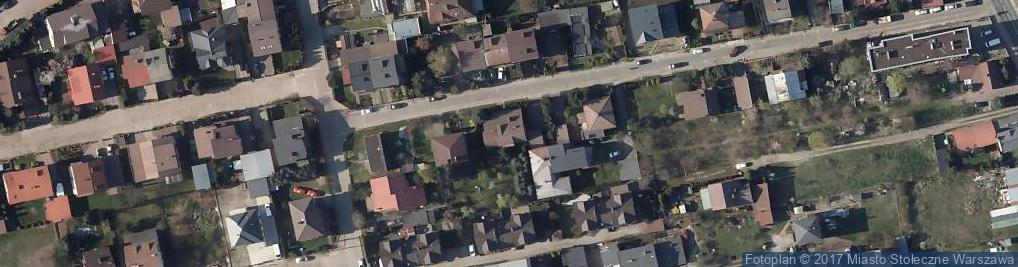 Zdjęcie satelitarne Żabia ul.