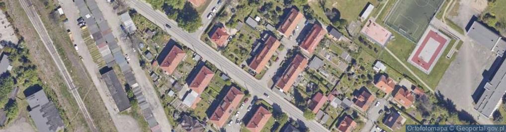 Zdjęcie satelitarne Zacisze ul.