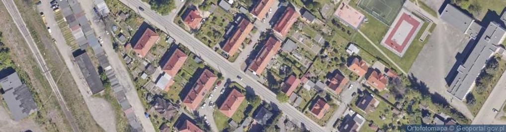 Zdjęcie satelitarne Zacisze ul.