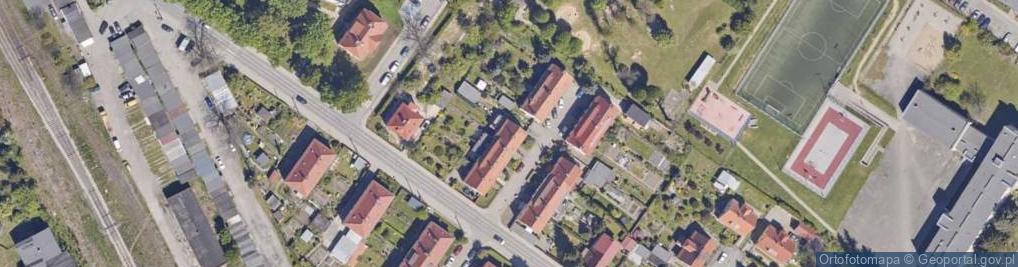 Zdjęcie satelitarne Zacisze ul.