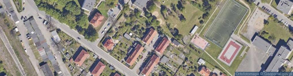 Zdjęcie satelitarne Zacisze ul.