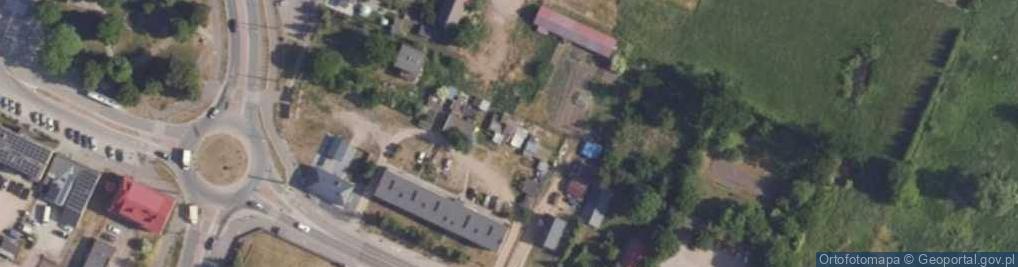 Zdjęcie satelitarne Zaułek ul.