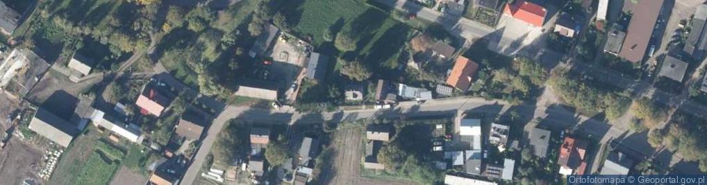 Zdjęcie satelitarne Żabno ul.