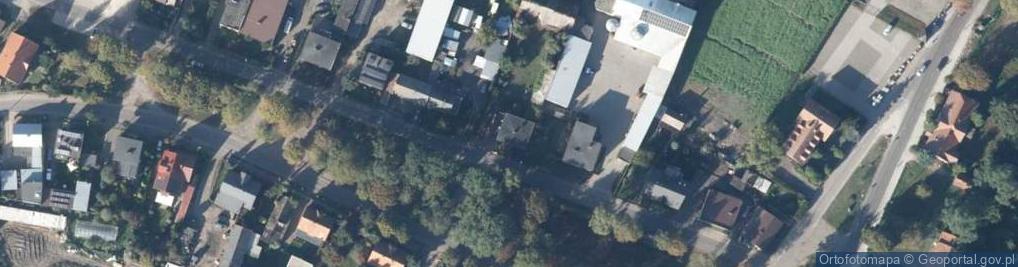 Zdjęcie satelitarne Żabno ul.