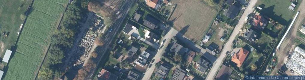 Zdjęcie satelitarne Żabno ul.