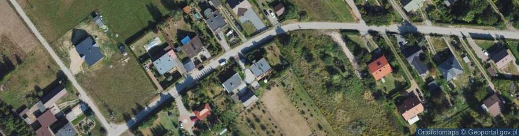 Zdjęcie satelitarne Żabno ul.