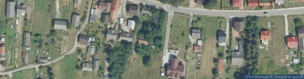 Zdjęcie satelitarne Zaborów ul.