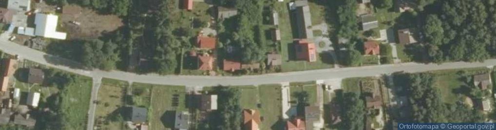 Zdjęcie satelitarne Zaborów ul.