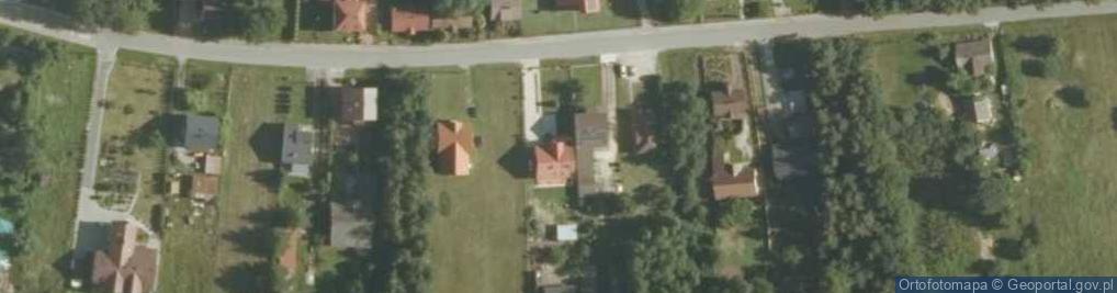 Zdjęcie satelitarne Zaborów ul.