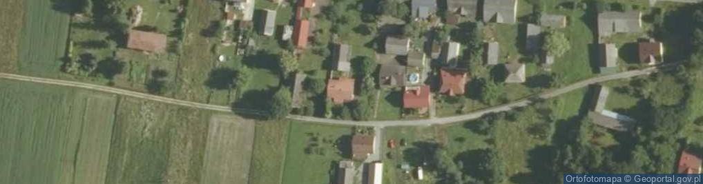 Zdjęcie satelitarne Zaborów ul.