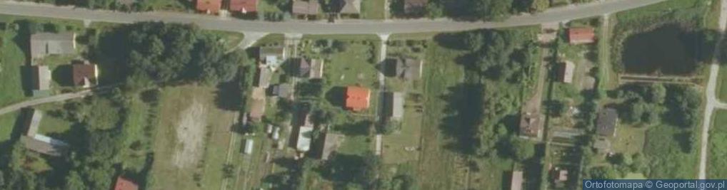 Zdjęcie satelitarne Zaborów ul.