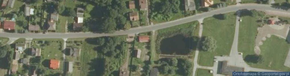 Zdjęcie satelitarne Zaborów ul.