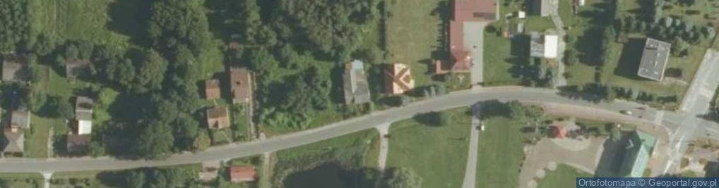 Zdjęcie satelitarne Zaborów ul.