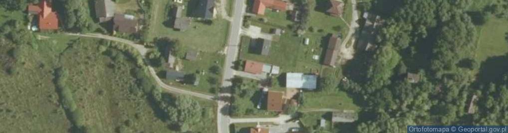 Zdjęcie satelitarne Zaborów ul.
