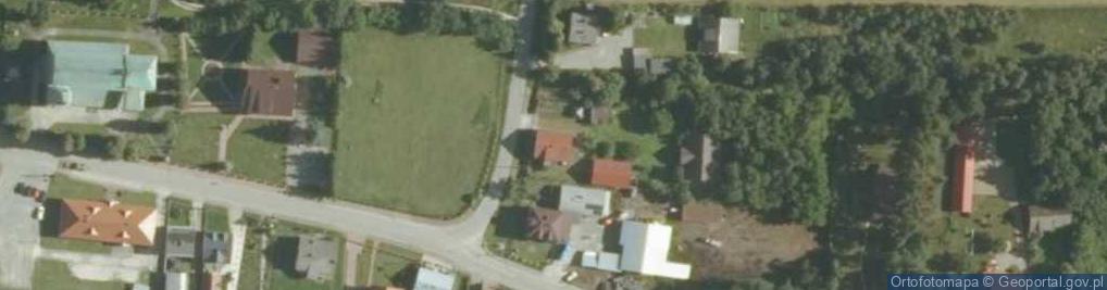 Zdjęcie satelitarne Zaborów ul.
