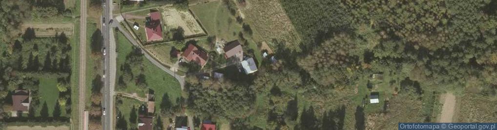 Zdjęcie satelitarne Zaborów ul.