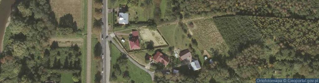 Zdjęcie satelitarne Zaborów ul.