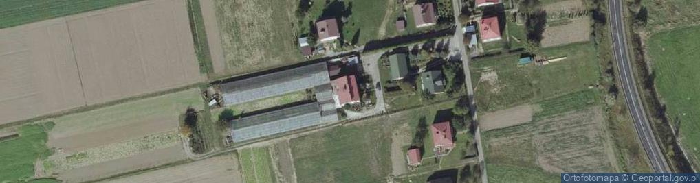 Zdjęcie satelitarne Zaborów ul.