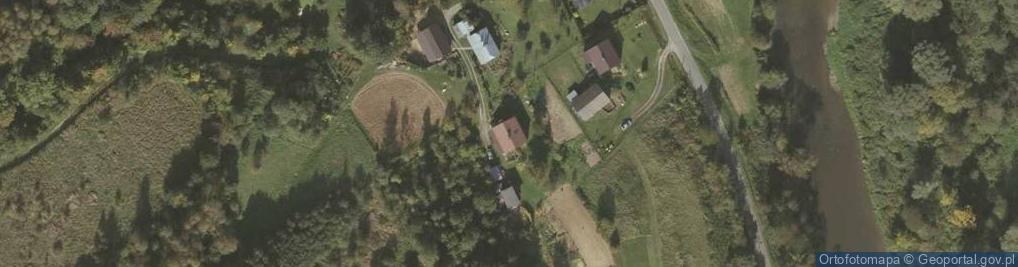Zdjęcie satelitarne Zaborów ul.