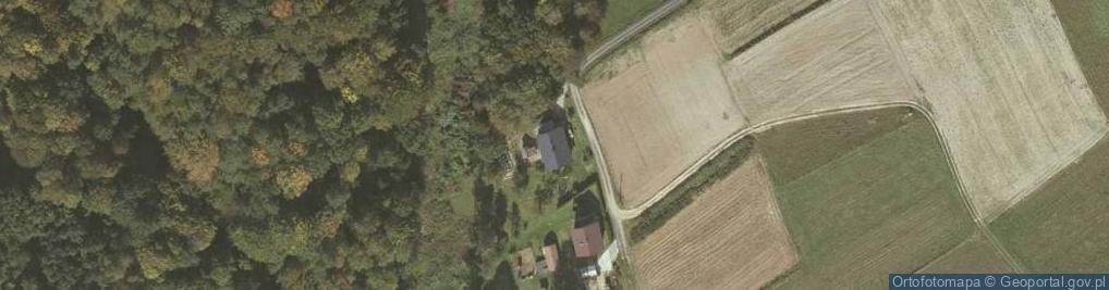 Zdjęcie satelitarne Zaborów ul.