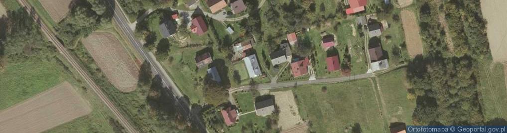 Zdjęcie satelitarne Zaborów ul.