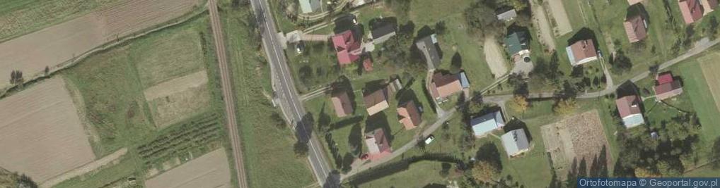 Zdjęcie satelitarne Zaborów ul.