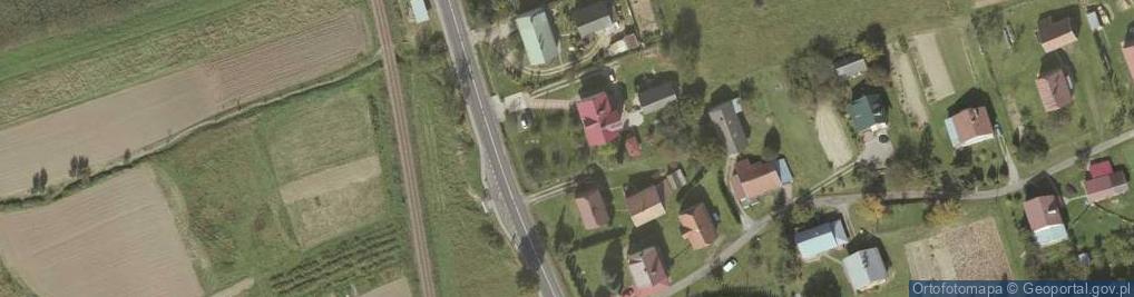 Zdjęcie satelitarne Zaborów ul.