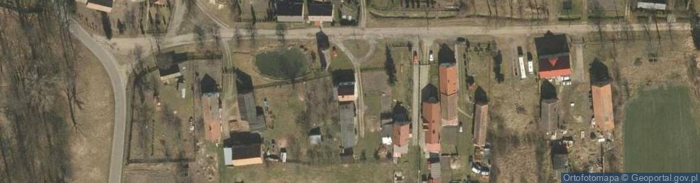 Zdjęcie satelitarne Zaborów ul.