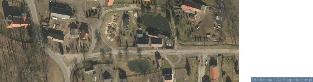 Zdjęcie satelitarne Zaborów ul.