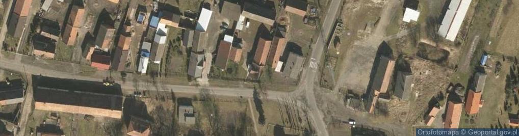 Zdjęcie satelitarne Zaborów ul.