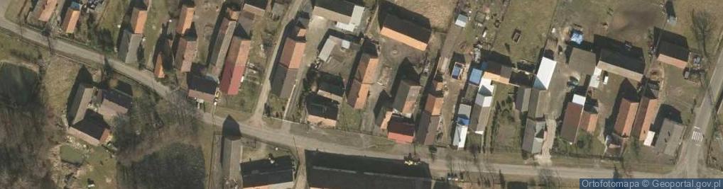 Zdjęcie satelitarne Zaborów ul.