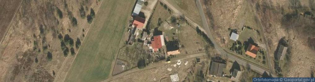 Zdjęcie satelitarne Zaborów ul.